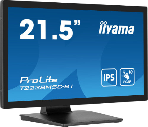 iiyama ProLite T2238MSC-B1 pantalla para PC 54,6 cm (21.5") 1920 x 1080 Pixeles Full HD LED Pantalla tÃ¡ctil Negro_3
