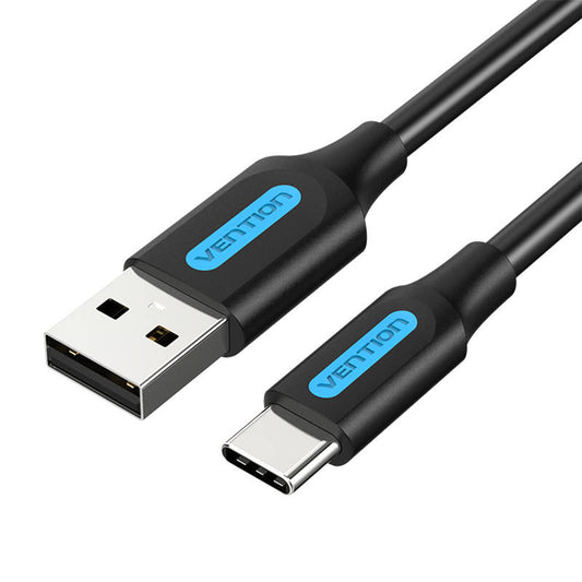 Cable USB 2.0 to USB-C Vention COKBF 5A 1m (black)_0