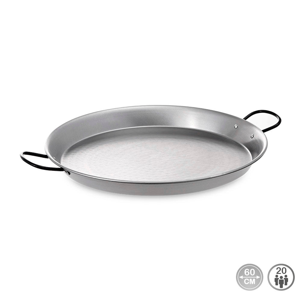 Paella frigideira em aÃ§o polido Ã¸60 cm (20 pessoas)_0