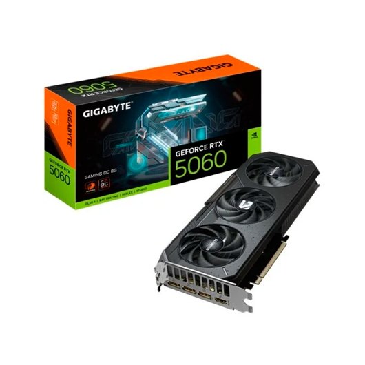 Tarjeta Gráfica Gigabyte GeForce RTX 5060 Gaming OC/ 8GB GDDR7_1