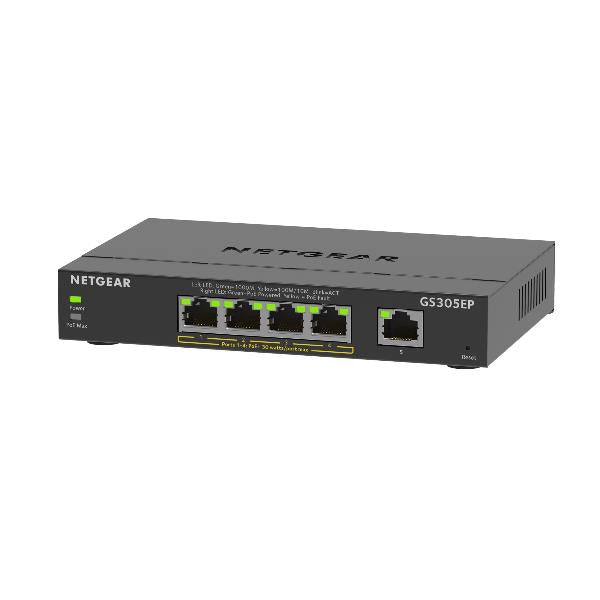 Comutador NETGEAR / Preto / GS305EP-100PES_0