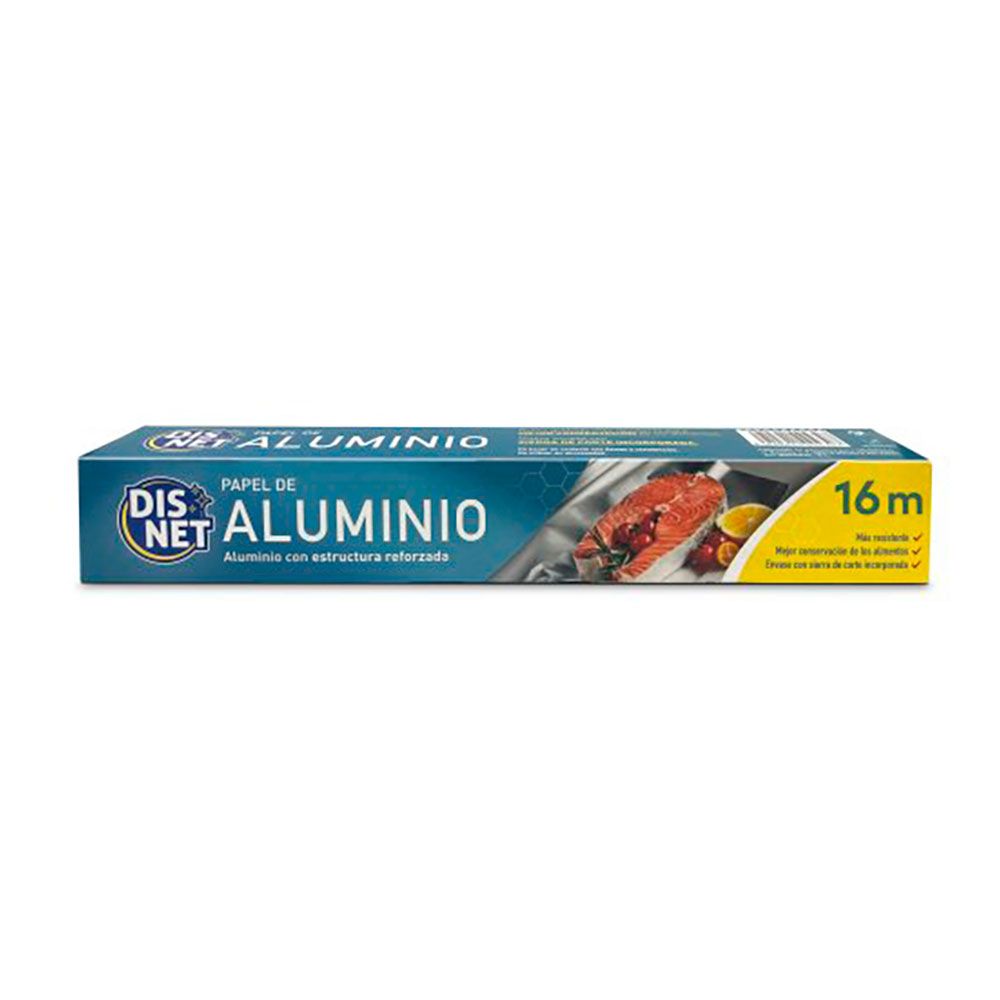 Papel de alumÃ­nio com estrutura reforÃ§ada 16 m_0