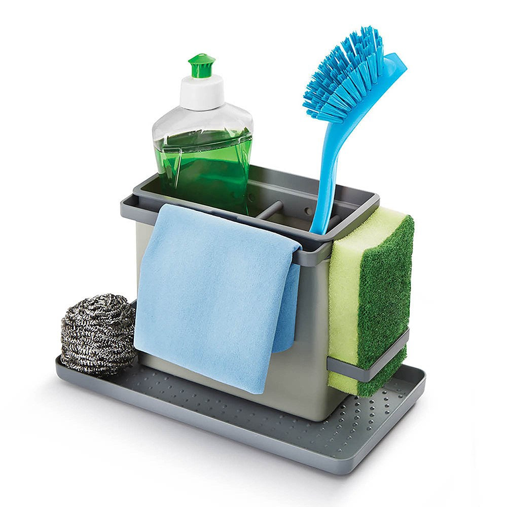 Organizador de lava-loiÃ§a tidy-tex, cinzento, 24 x 12,5 x 14,5 cm_0