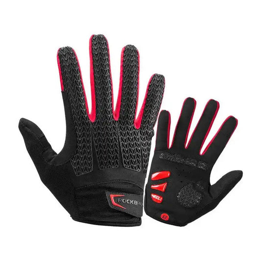 Rockbros cycling gloves size: L S169-1BR (black-red)_0