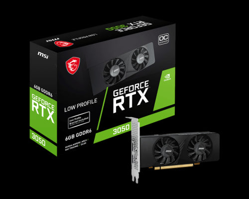 MSI GEFORCE RTX 3050 LP 6G OC tarjeta gráfica NVIDIA 6 GB GDDR6_0