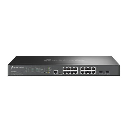 TP-Link Omada SG3218XP-M2 switch Gestionado L2+ 2.5G Ethernet (100/1000/2500) Energía sobre Ethernet (PoE) 1U Negro_0