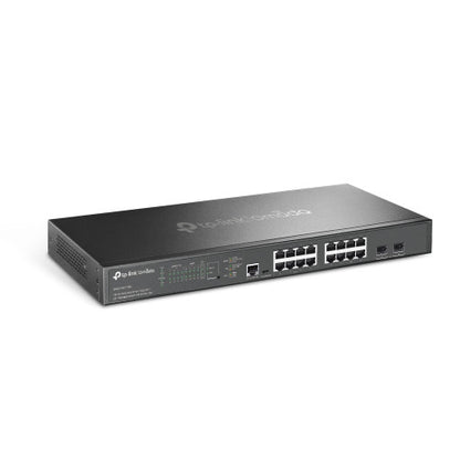 TP-Link Omada SG3218XP-M2 switch Gestionado L2+ 2.5G Ethernet (100/1000/2500) Energía sobre Ethernet (PoE) 1U Negro_1