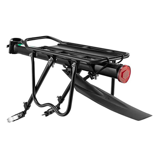 Bicycle Rear Rack with fender and reflector Rockbros HJ1008-1 (black)_0
