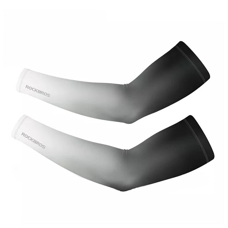 Cycling Sleeves Rockbros Size: L 32028 (black and white)_0