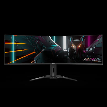 AORUS CO49DQ pantalla para PC 124,5 cm (49") 5120 x 1440 Pixeles DQHD OLED Negro_0