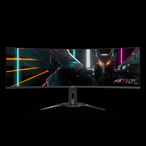 AORUS CO49DQ pantalla para PC 124,5 cm (49") 5120 x 1440 Pixeles DQHD OLED Negro_0