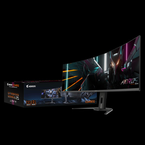 AORUS CO49DQ pantalla para PC 124,5 cm (49") 5120 x 1440 Pixeles DQHD OLED Negro_2