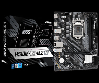 Asrock H510M-H2/M.2 SE Intel H470 LGA 1200 (Socket H5) micro ATX_0