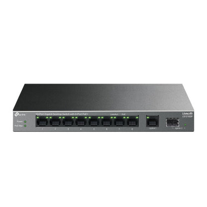 TP-Link LiteWave LS1210GP switch No administrado Gigabit Ethernet (10/100/1000) Energía sobre Ethernet (PoE) Negro_0