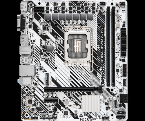 Asrock H610M-HDV/M.2+ D5 Intel H610 LGA 1700 micro ATX_0