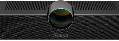 IIYAMA CAMERA + SPEAKER BAR, 4K UHD 120DEGREE (DFOV), 12MP SENSOR, MICRO 6 ARRAYS WITH NOISE CANCELLING, DIGITAL ZOOM (5X), SPEAKER 8W, EASY MOUNT, REMOTE CONTROL WITH CAM PRESETS, AUTO FRAMING, CONNECTION USB-C~USB-A, WALLMOUNT INCLUDED (UC CAM120UL_1