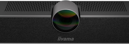 IIYAMA CAMERA + SPEAKER BAR, 4K UHD 120DEGREE (DFOV), 12MP SENSOR, MICRO 6 ARRAYS WITH NOISE CANCELLING, DIGITAL ZOOM (5X), SPEAKER 8W, EASY MOUNT, REMOTE CONTROL WITH CAM PRESETS, AUTO FRAMING, CONNECTION USB-C~USB-A, WALLMOUNT INCLUDED (UC CAM120UL_1