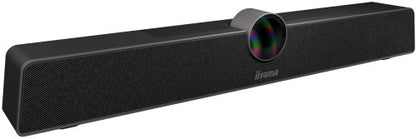 IIYAMA CAMERA + SPEAKER BAR, 4K UHD 120DEGREE (DFOV), 12MP SENSOR, MICRO 6 ARRAYS WITH NOISE CANCELLING, DIGITAL ZOOM (5X), SPEAKER 8W, EASY MOUNT, REMOTE CONTROL WITH CAM PRESETS, AUTO FRAMING, CONNECTION USB-C~USB-A, WALLMOUNT INCLUDED (UC CAM120UL_2