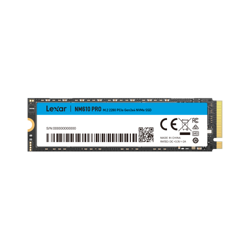 Lexar NM610 PRO M.2 500 GB PCI Express 3.0 NVMe_0