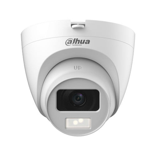 (DH-HAC-HDW1500CLQP-IL-A-0280B-S2) DAHUA CÃMARA HÃBRIDA TURRET LITE SMART DUAL LIGHT 5MP IR 20M CON AUDIO 2.8MM_1