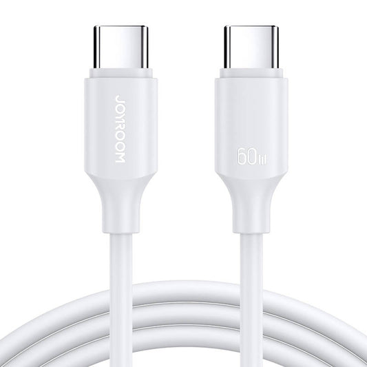 Joyroom Long-Lasting Series A9 USB-C / USB-C PD QC cable 60W 3A 1m - white_1