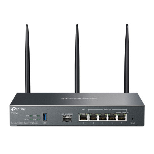 TP-Link Omada ER706W router inalámbrico Gigabit Ethernet Doble banda (2,4 GHz / 5 GHz) Negro_2