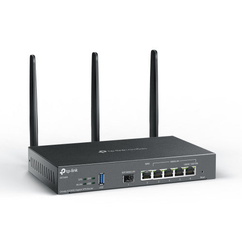 TP-Link Omada ER706W router inalámbrico Gigabit Ethernet Doble banda (2,4 GHz / 5 GHz) Negro_3