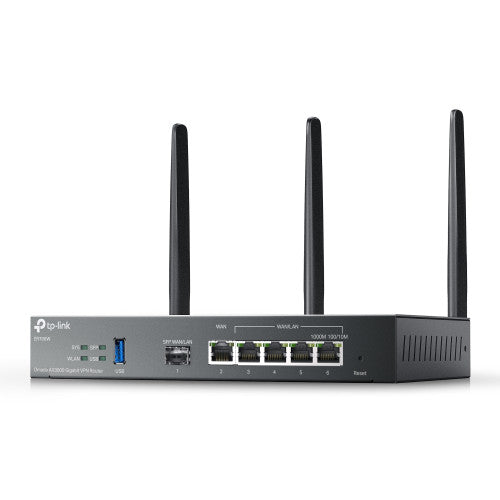 TP-Link Omada ER706W router inalámbrico Gigabit Ethernet Doble banda (2,4 GHz / 5 GHz) Negro_4