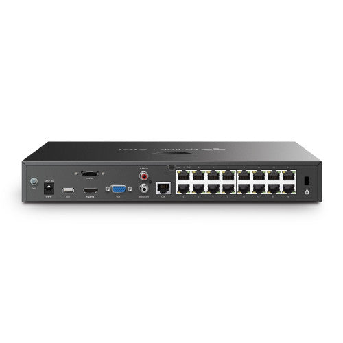 TP-Link VIGI NVR2016H-16P Grabadore de vídeo en red (NVR) Negro_2
