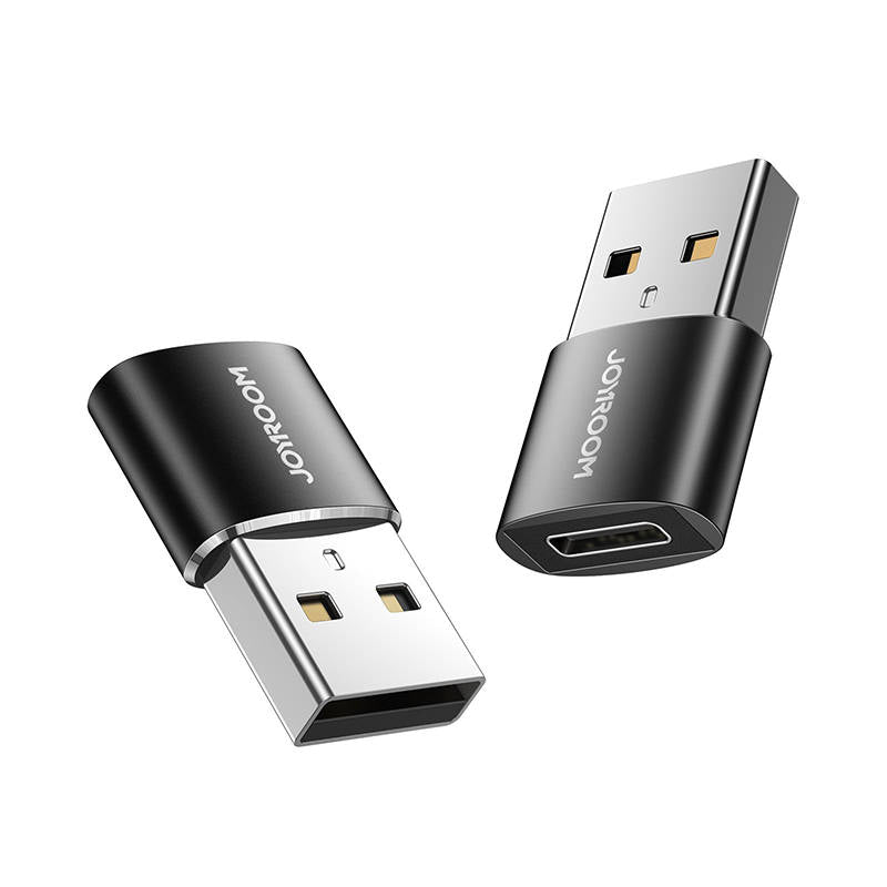Adapter USB male-female Type-C (2 pieces) Joyroom S-H152 (black)_0