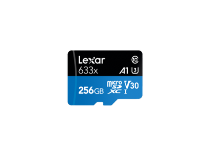Lexar 633x 256 GB MicroSDXC UHS-I Clase 10_0