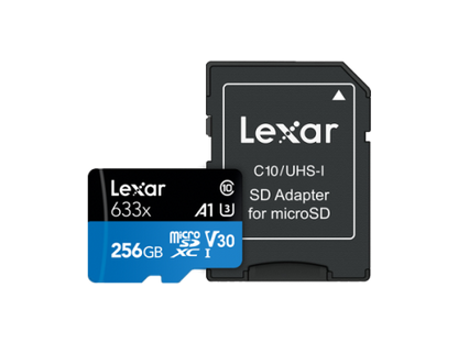 Lexar 633x 256 GB MicroSDXC UHS-I Clase 10_2