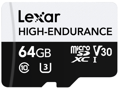 Lexar High-Endurance 64 GB MicroSDXC UHS-I Clase 10_0