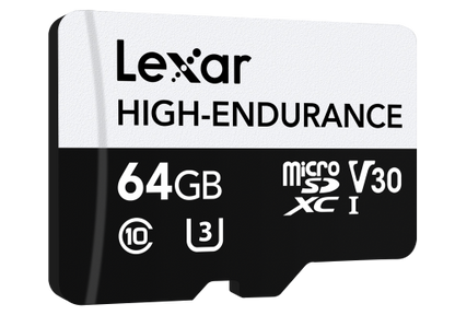 Lexar High-Endurance 64 GB MicroSDXC UHS-I Clase 10_1