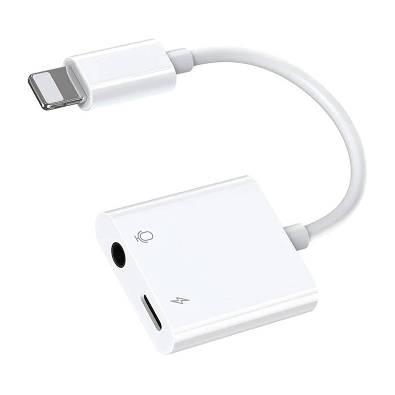 Audio Adapter Lightning / 3.5 mm Joyroom S - Y105 (white)_0
