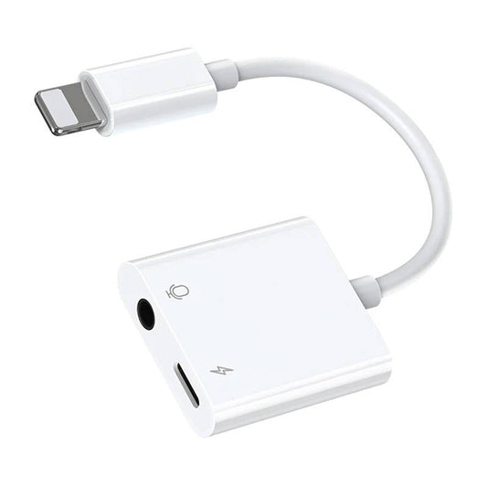 Audio Adapter Lightning / 3.5 mm Joyroom S - Y105 (white)_0