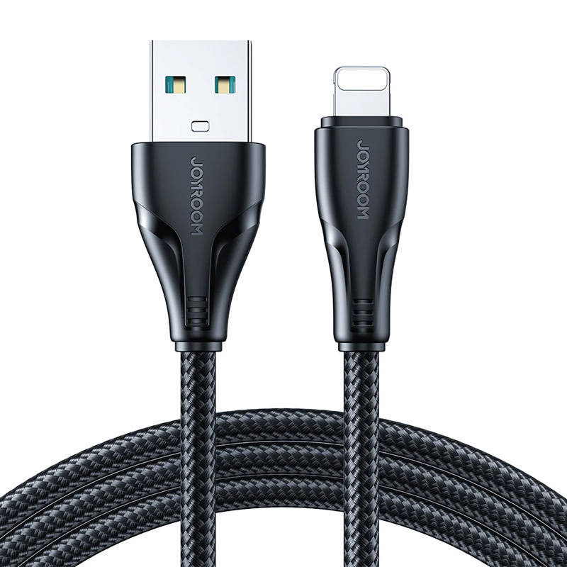 Cable USB-A Surpass / Lightning / 3m Joyroom S-UL012A11 (black)_0