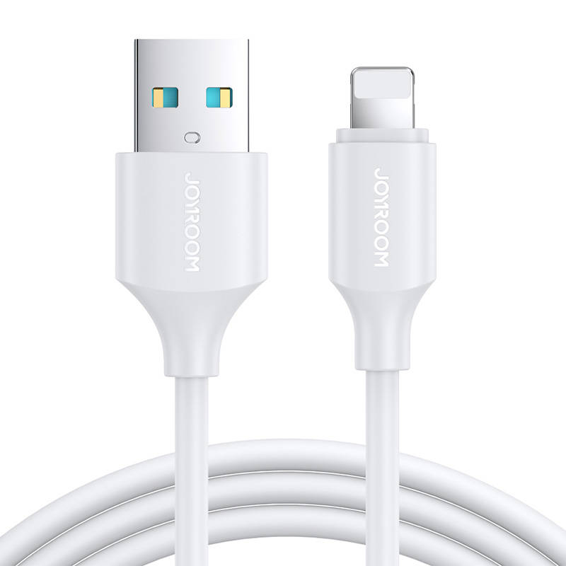 Cable to USB-A / Lightning / 2.4A / 0.25m Joyroom S-UL012A9 (white)_0