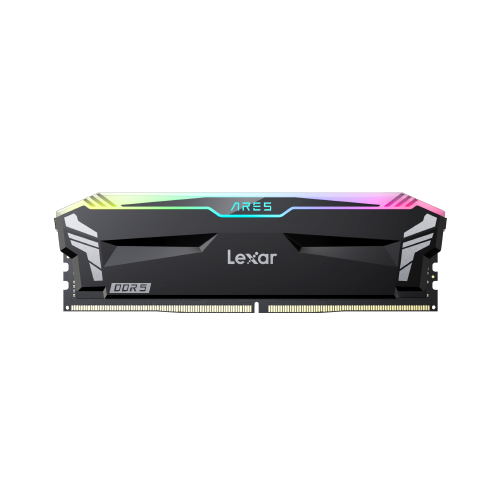 LEXAR MEMORIA ARES DDR5 32GB (2X16GB)   6800 CL34 1.4V  HEATSINK  RGB DUAL PACK BLACK  LD5U16G68C34LA-RGD_0