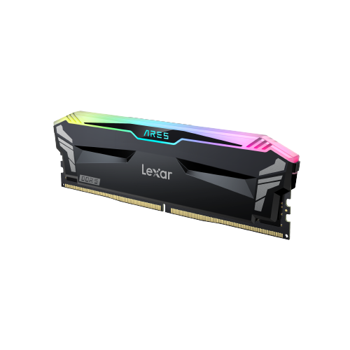 LEXAR MEMORIA ARES DDR5 32GB (2X16GB)   6800 CL34 1.4V  HEATSINK  RGB DUAL PACK BLACK  LD5U16G68C34LA-RGD_1