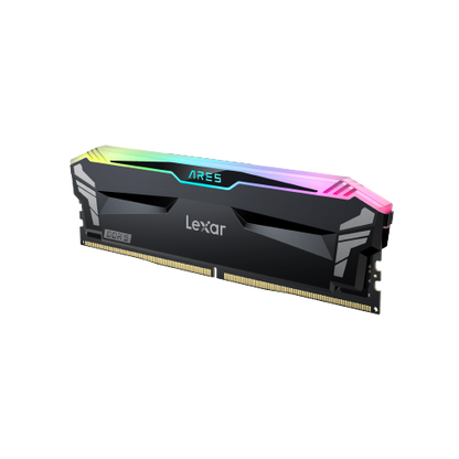 LEXAR MEMORIA ARES DDR5 32GB (2X16GB)   6800 CL34 1.4V  HEATSINK  RGB DUAL PACK BLACK  LD5U16G68C34LA-RGD_1