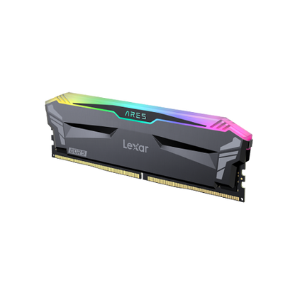 LEXAR MEMORIA ARES DDR5 32GB (2X16GB)   6800 CL34 1.4V  HEATSINK  RGB DUAL PACK BLACK  LD5U16G68C34LA-RGD_2