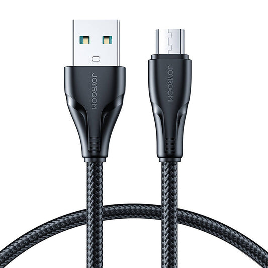 Cable to Micro USB-A / Surpass / 0.25m Joyroom S-UM018A11 (black)_0