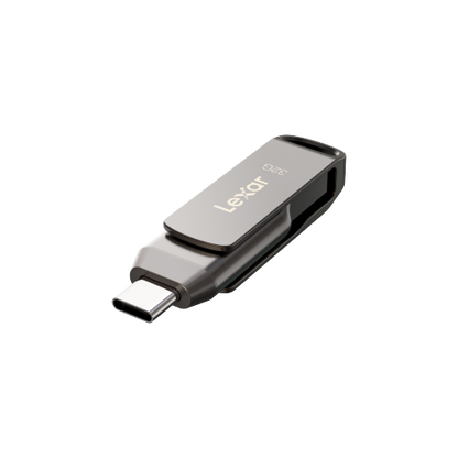 Lexar JumpDrive LJDD400032G-BNQNG unidad flash USB 32 GB USB Tipo C 3.2 Gen 1 (3.1 Gen 1) Gris_1