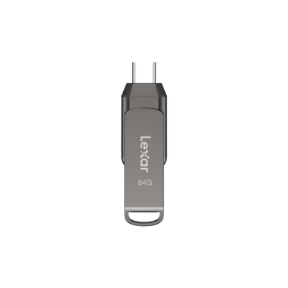 Lexar JumpDrive LJDD400064G-BNQNG unidad flash USB 64 GB USB Tipo C 3.2 Gen 1 (3.1 Gen 1) Gris_0