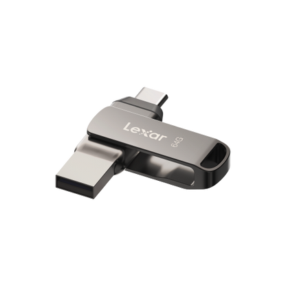 Lexar JumpDrive LJDD400064G-BNQNG unidad flash USB 64 GB USB Tipo C 3.2 Gen 1 (3.1 Gen 1) Gris_2
