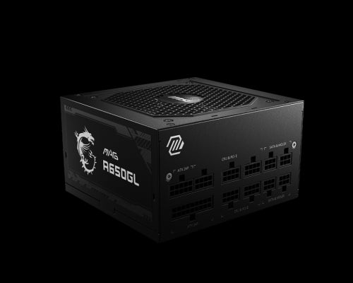 MSI MAG A650GL unidad de fuente de alimentación 650 W 20+4 pin ATX ATX Negro_0
