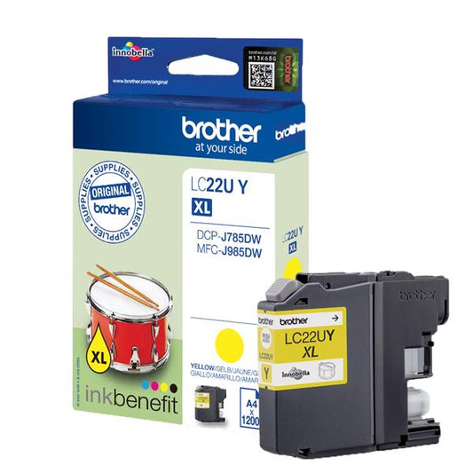Tinte gelb BROTHER / LC-22UY_0