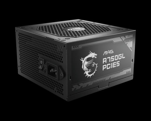 MSI MAG A750GL PCIE5 unidad de fuente de alimentación 750 W 20+4 pin ATX ATX Negro_0