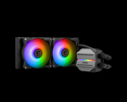 MSI MAG CORELIQUID M240 sistema de refrigeración para ordenador Procesador Sistema de refrigeración líquida todo en uno 24 cm Negro_0